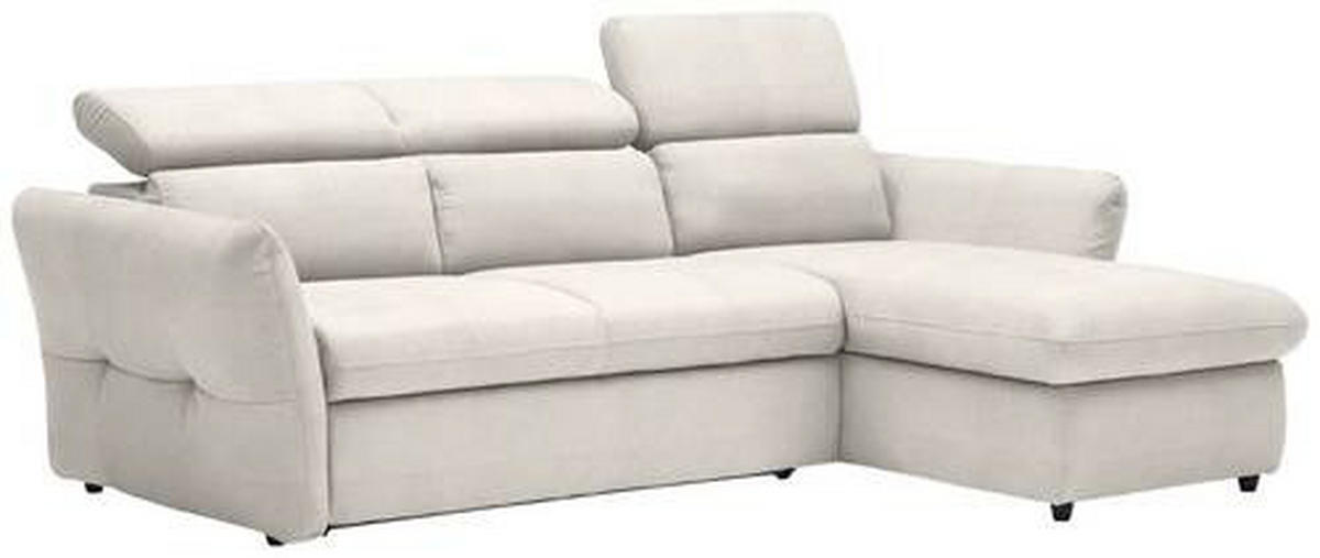 ECKSOFA in Mikrofaser Beige  240/172 cm  - Beige/Schwarz, Design, Kunststoff/Textil (240/172cm) - Stylife