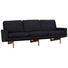 DREISITZER-SOFA in Textil Dunkelblau - Dunkelblau, Design, Holz/Textil (216/76/76cm) DREISITZER-SOFA in Textil Dunkelblau - Dunkelblau, Design, Holz/Textil (216/76/76cm)