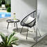 STUHL in Kunststoff, Metall Schwarz - Schwarz, Design, Kunststoff/Metall (73/76/89cm) - Ambia Garden STUHL in Kunststoff, Metall Schwarz - Schwarz, Design, Kunststoff/Metall (73/76/89cm) - Ambia Garden