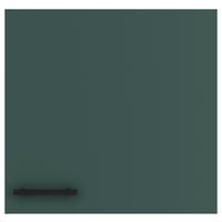 KÜCHENOBERSCHRANK 60/57,6/34,6 cm  in Anthrazit, Dunkelgrün  - Dunkelgrün/Anthrazit, Basics, Holzwerkstoff/Metall (60/57,6/34,6cm) - Optifit