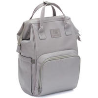 RUKSAK ZA PREVIJANJE   - siva/svijetlo siva, Basics, tekstil/plastika (27/18/42cm) - Fillikid