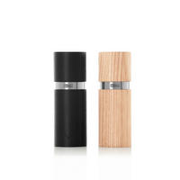 SALZ- UND PFEFFERMÜHLE TEXTURA  - KONVENTIONELL, Holz/Keramik (4,5/13cm) - AdHoc