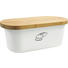 BROTBOX - Braun/Weiß, Basics, Holz/Kunststoff (34/18/13cm) BROTBOX - Braun/Weiß, Basics, Holz/Kunststoff (34/18/13cm)