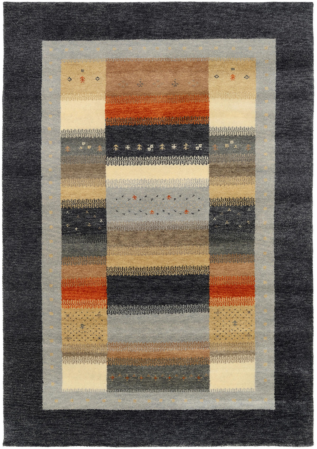 WOLLTEPPICH 70/140 cm Grau  - Grau, Basics, Textil (70/140cm) - Novel