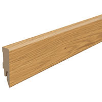 SOCKELLEISTE Eiche braun Braun  - Braun, KONVENTIONELL, Holzwerkstoff (240/1.4/5.8cm) - Egger Holzwerkstoffe