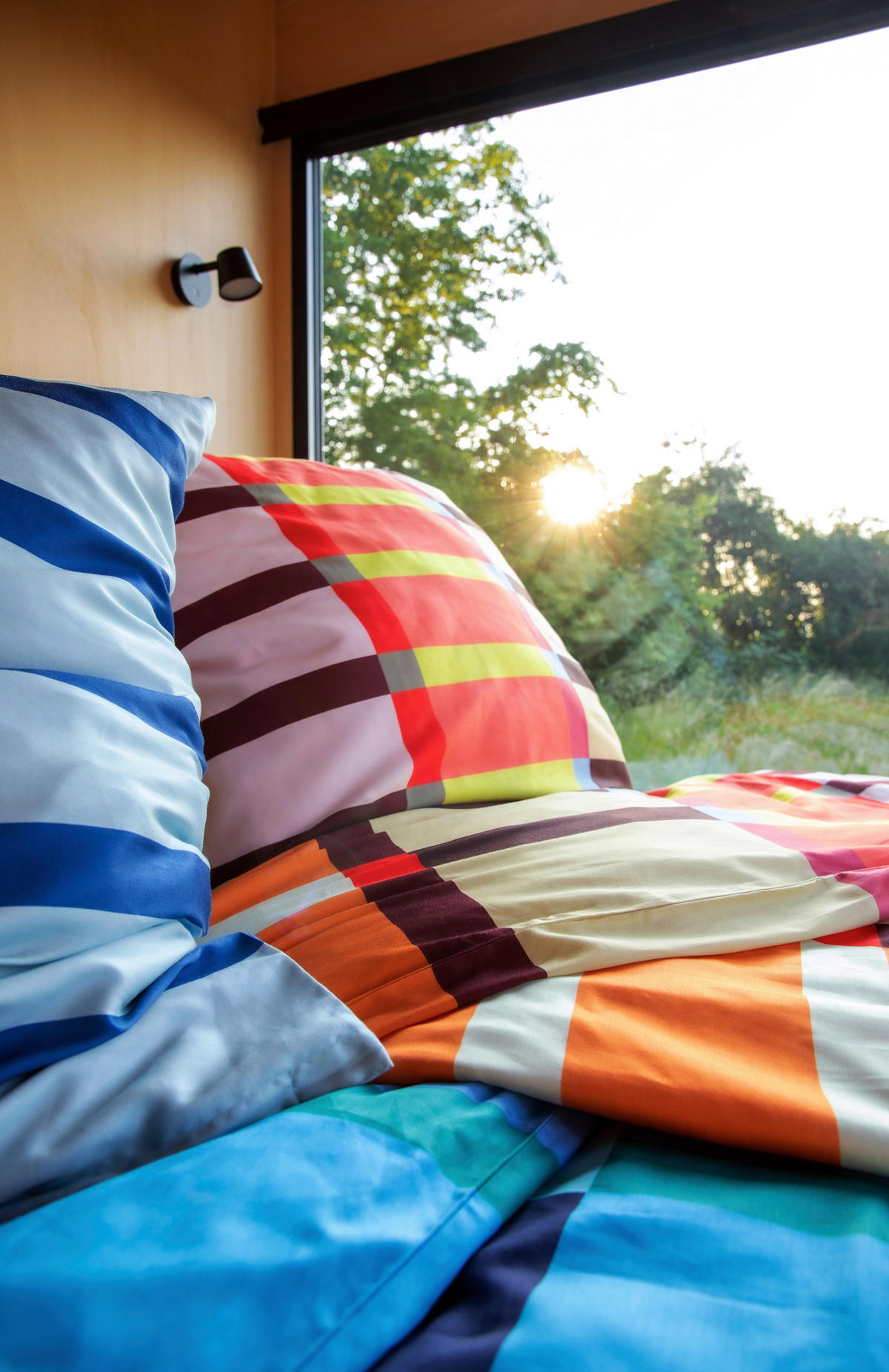 BETTWÄSCHE REMEMBER Makosatin 135/200 cm  - Blau/Hellblau, Basics, Textil (135/200cm)