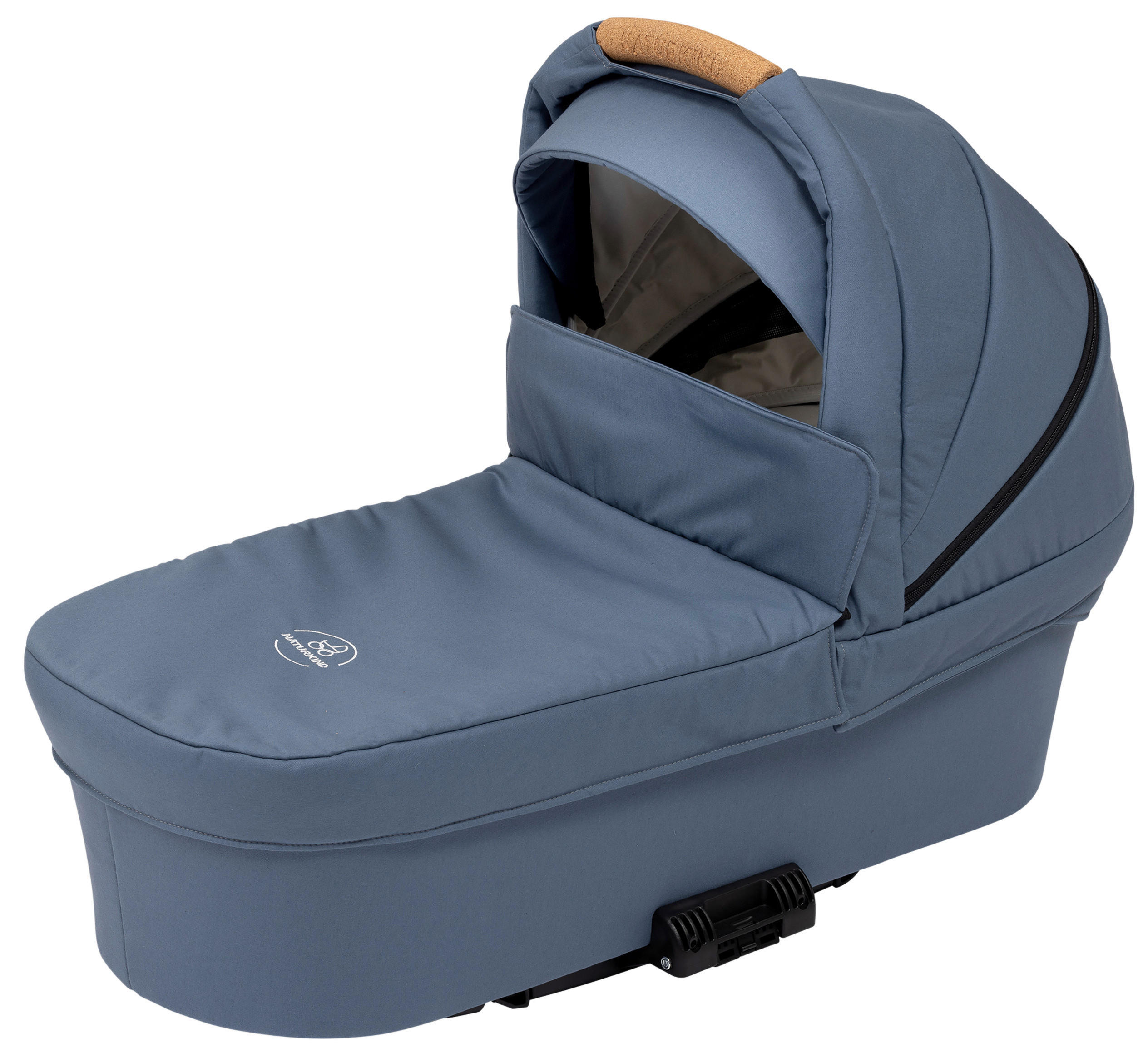 LIEGEWANNE LARS  - Pastellblau, Basics, Textil (92/40/62cm) - Naturkind