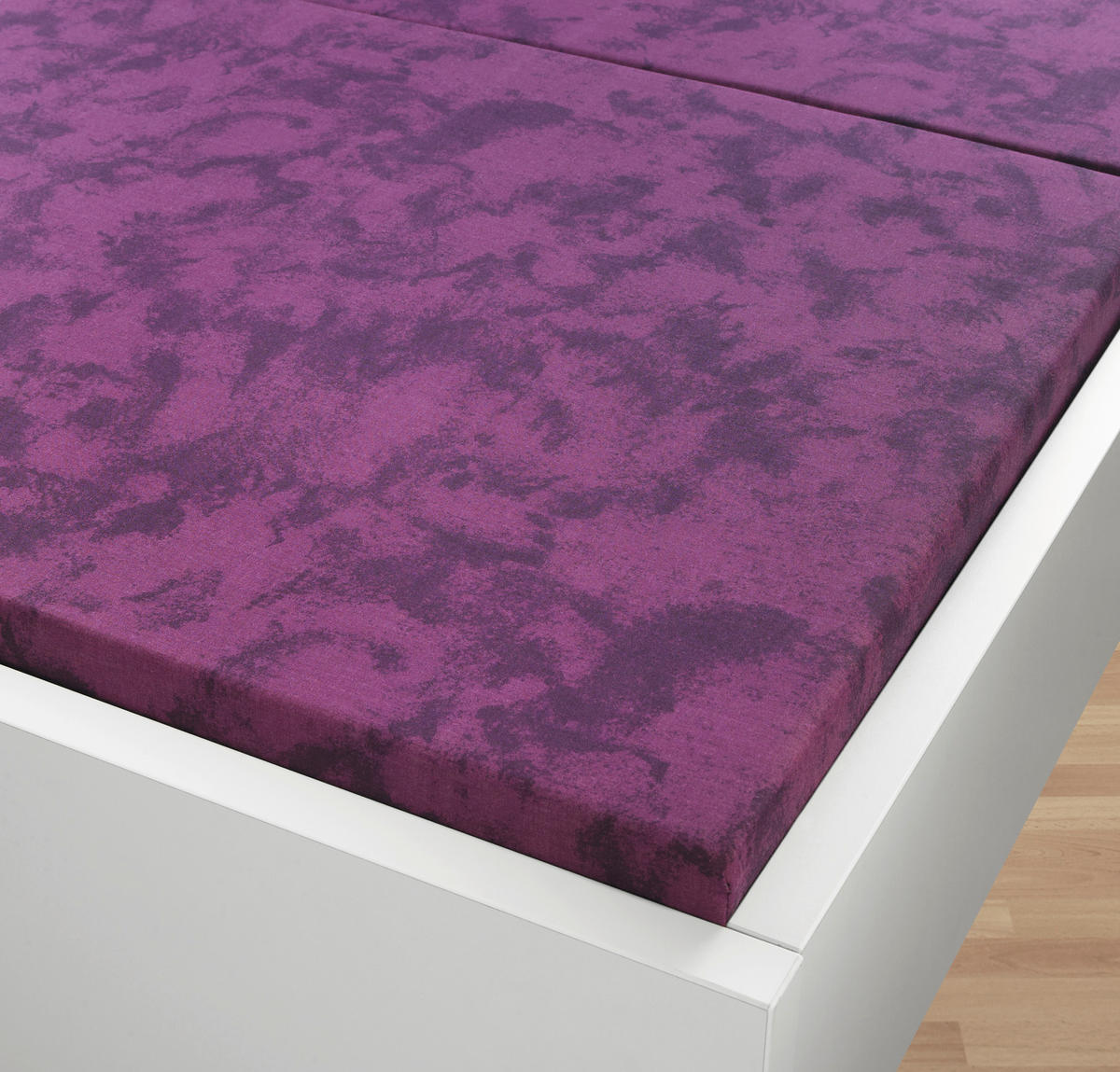 Faltmatratze Billy 80x190 cm 80/190 cm, Höhe ca.: 9 cm, H2 = mittel,  - Lila, Textil (80/190cm) - Primatex
