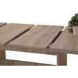 ESSTISCH in Holzwerkstoff 160-320/90/76 cm  - Eichefarben, Basics, Holzwerkstoff (160-320/90/76cm) - Carryhome