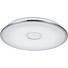 LED-DECKENLEUCHTE - Chromfarben/Weiß, Basics, Kunststoff/Metall (65/10cm) - Novel LED-DECKENLEUCHTE - Chromfarben/Weiß, Basics, Kunststoff/Metall (65/10cm) - Novel