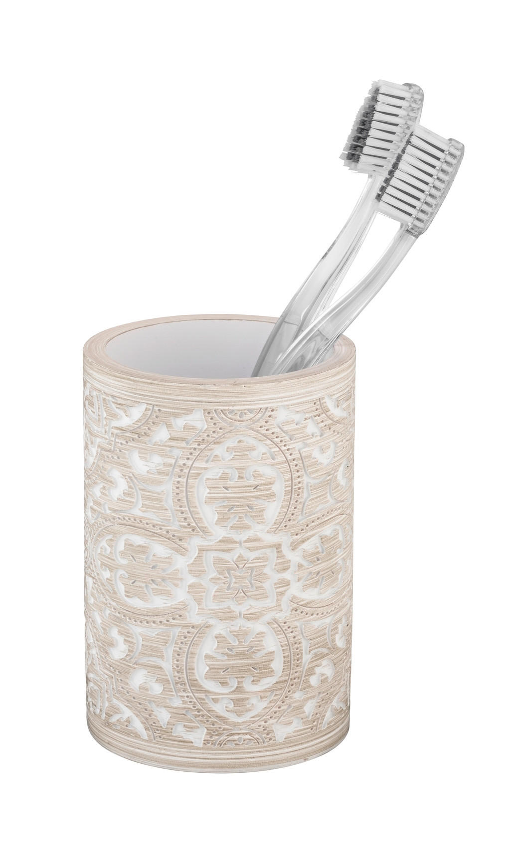 ZAHNPUTZBECHER Kunststoff  - Grau, Basics, Kunststoff (7,5/11/7,5cm) - Wenko