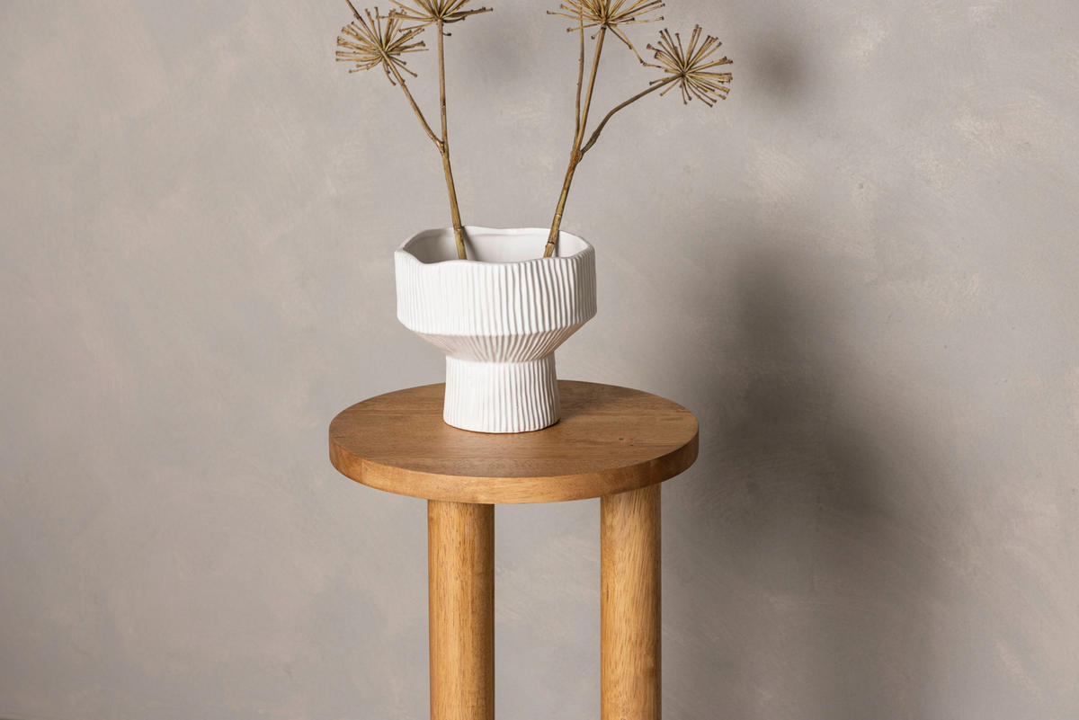 BEISTELLTISCH in Holz 35/35/60 cm  - Plankeneiche/Eichefarben, Design, Holz (35/35/60cm) - Livetastic