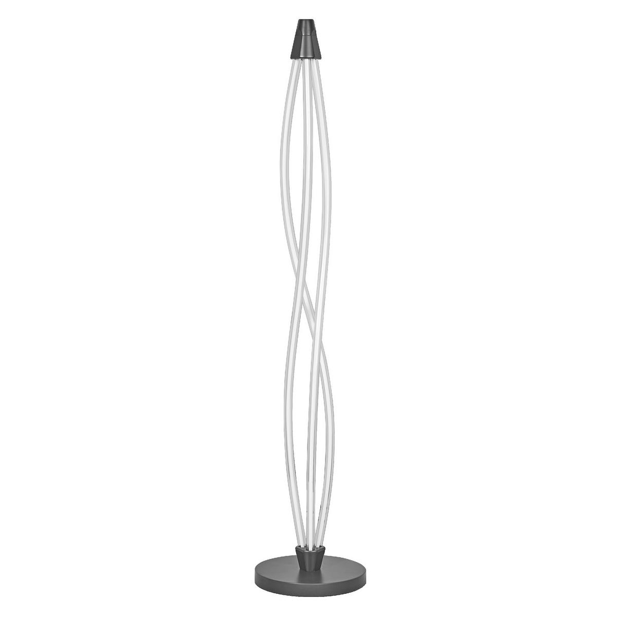 LED-STEHLEUCHTE 26/128 cm    - Dunkelgrau, KONVENTIONELL, Kunststoff (26/128cm) - Ledvance