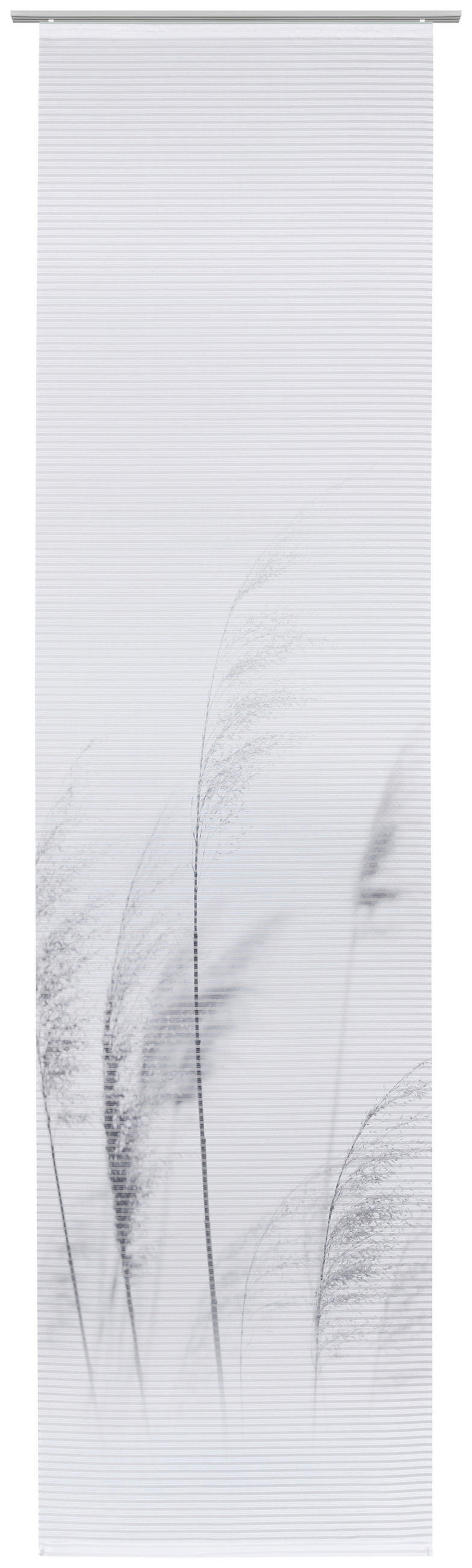 FLÄCHENVORHANG in Grau  - Grau, Design, Textil (60/255cm) - Novel