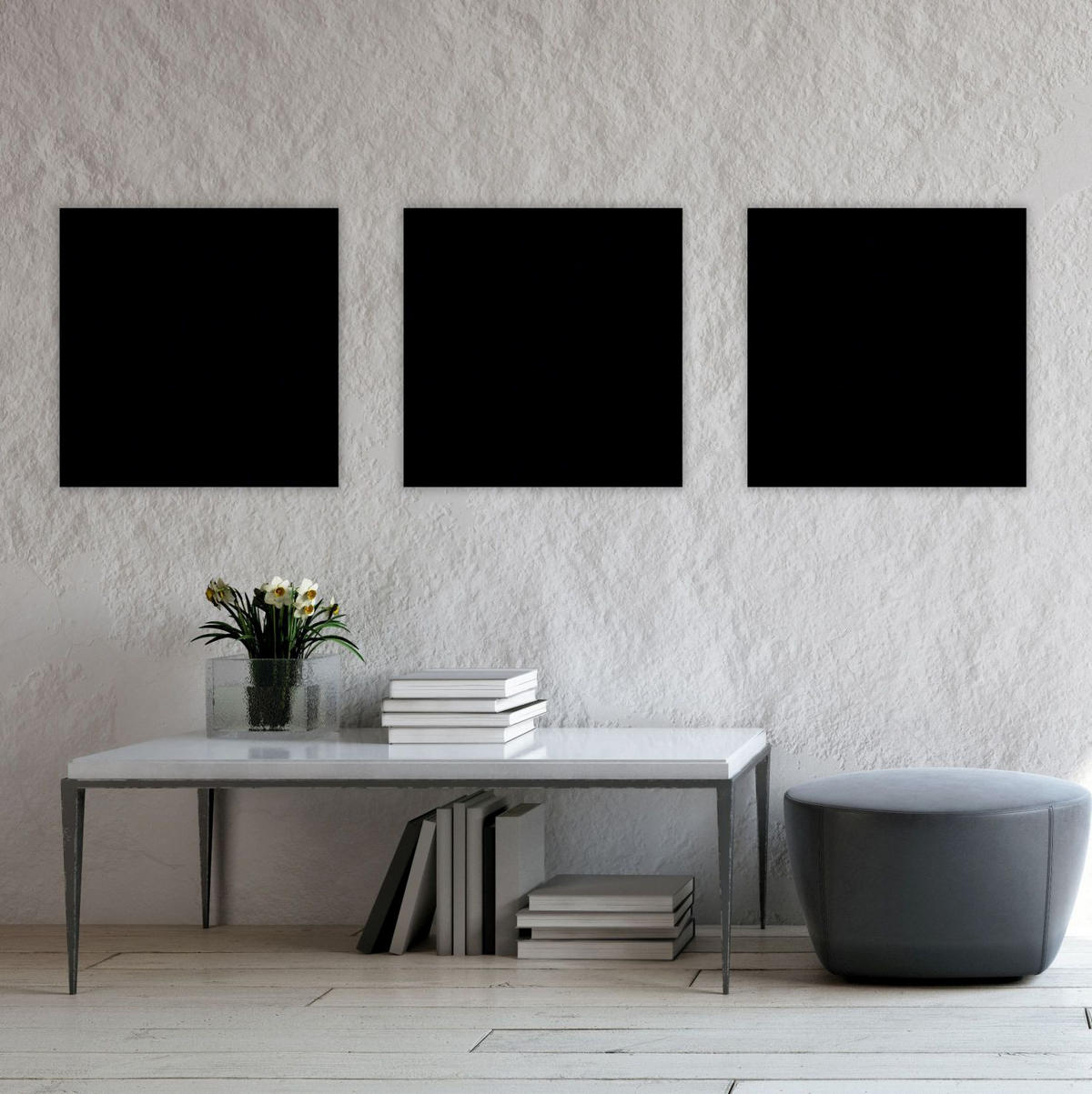 AKUSTIKPANEEL Modular Wall System rPet 52/52/0,6 cm  - Dunkelgrau, KONVENTIONELL, Kunststoff/Textil (52/52/0,6cm) - Jangal