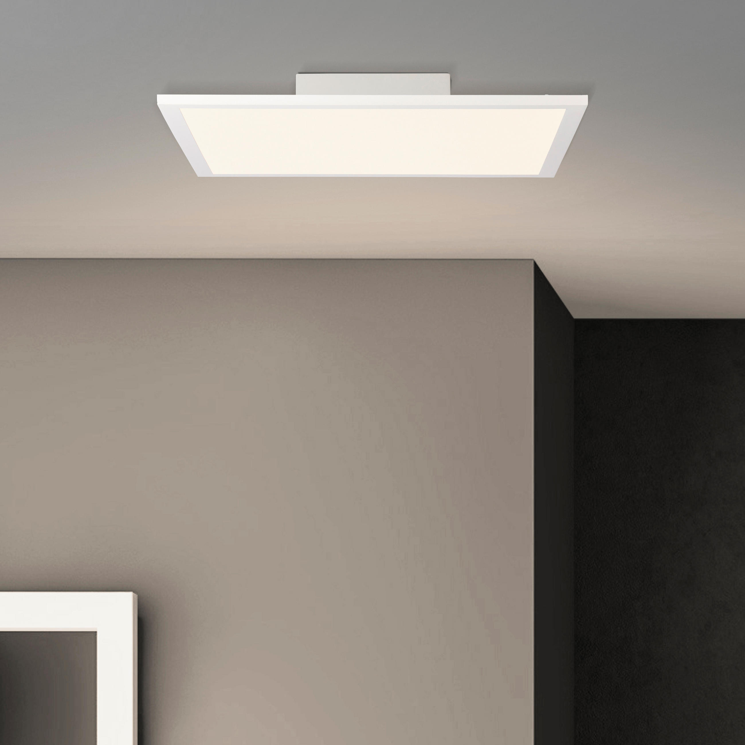 LED-PANEEL  - Weiß, Basics, Kunststoff/Metall (5/39,5/39,5cm) - Brilliant