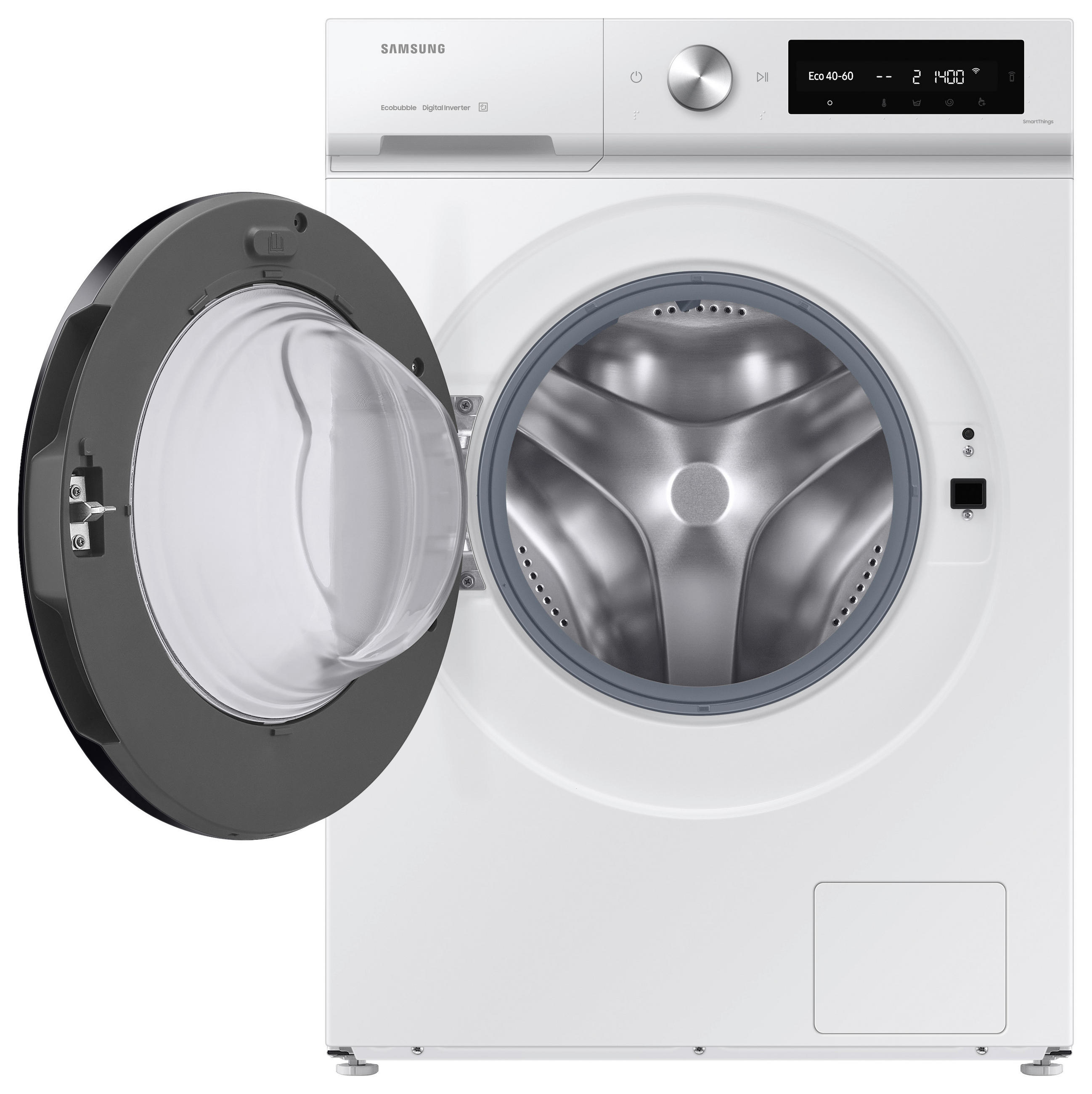 WASCHMASCHINE WW90DB7U34GWU3  - Weiß, Basics, Glas/Kunststoff (60/85/60cm) - Samsung