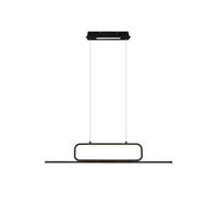 LED-HÄNGELEUCHTE 110/7,5/150 cm    - Schwarz, Design, Metall (110/7,5/150cm) - Trio Leuchten