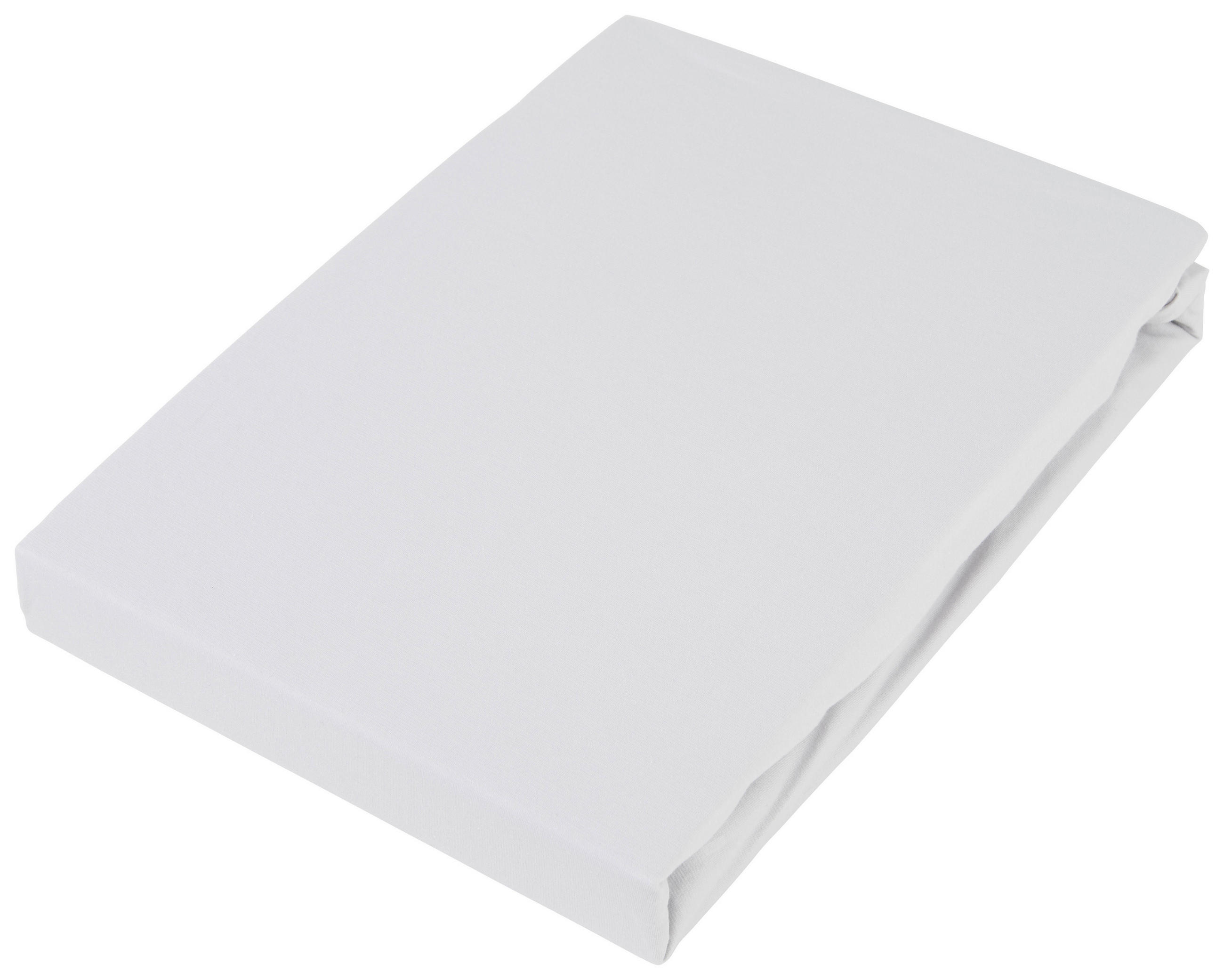 BOXSPRING GUMIS LEPEDŐ 180-200/200-220 cm  - világosszürke, Basics, textil (180-200/200-220cm) - Novel