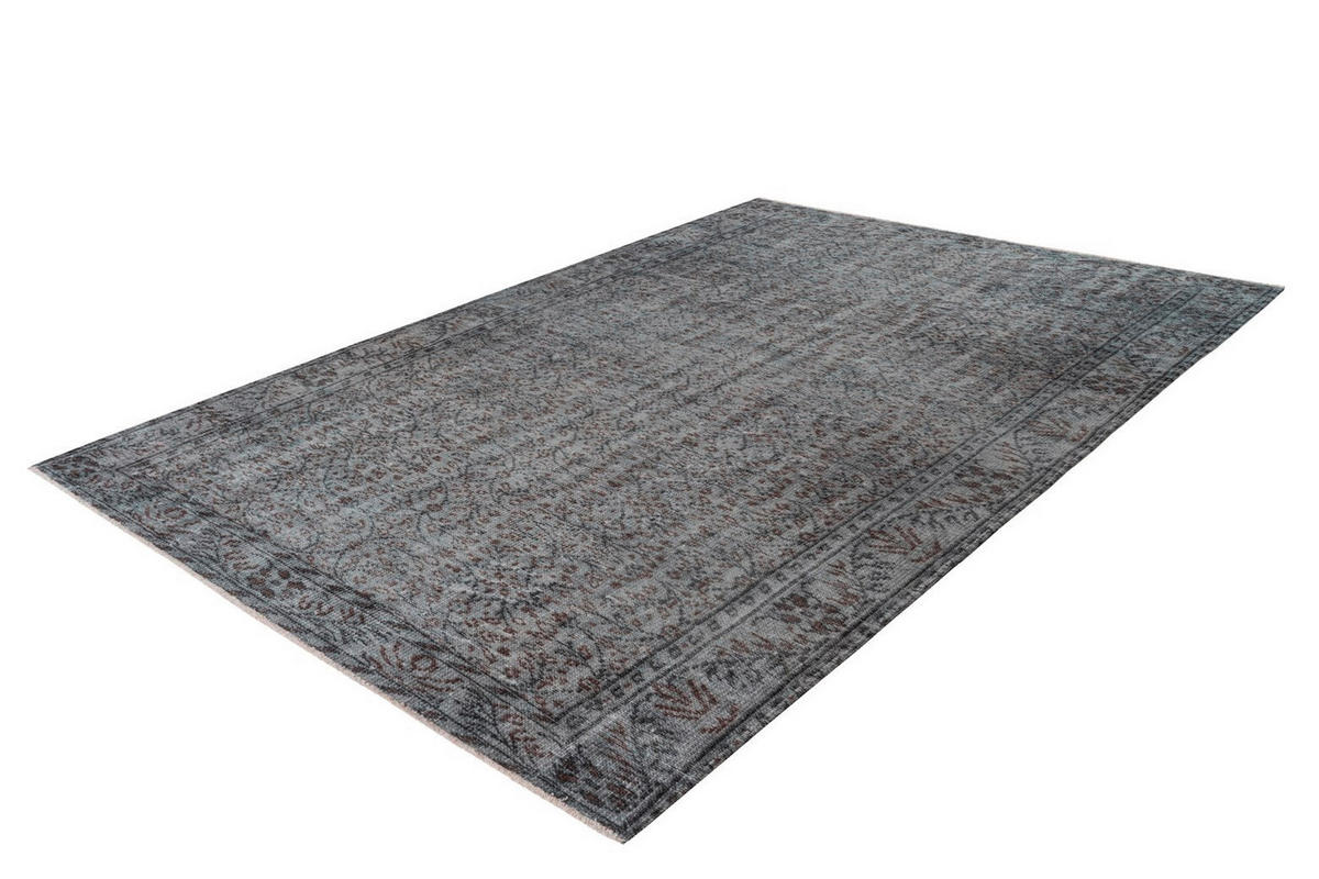 FLACHWEBETEPPICH 80/150 cm Toska 425 Grau Grau  - Grau, KONVENTIONELL, Textil (80/150cm)