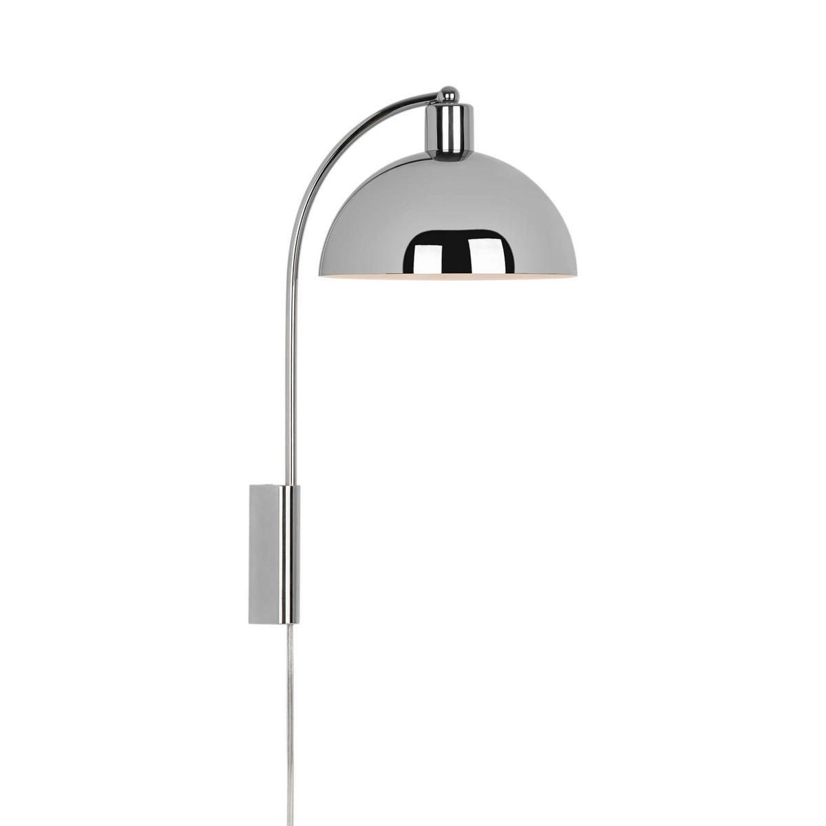 WANDLEUCHTE 26/43 cm   - Chromfarben, KONVENTIONELL, Metall (26/43cm) - Nordlux