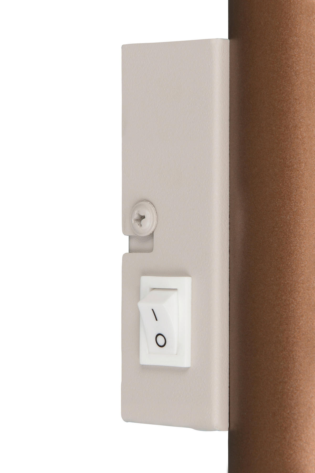 WANDLEUCHTE Taryn 4/18/7 cm   - Braun, Design, Metall (4/18/7cm)