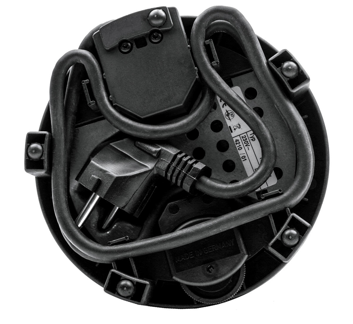 KOCHPLATTE  - Schwarzchrom, Basics, Metall (14/7/14cm) - Rommelsbacher