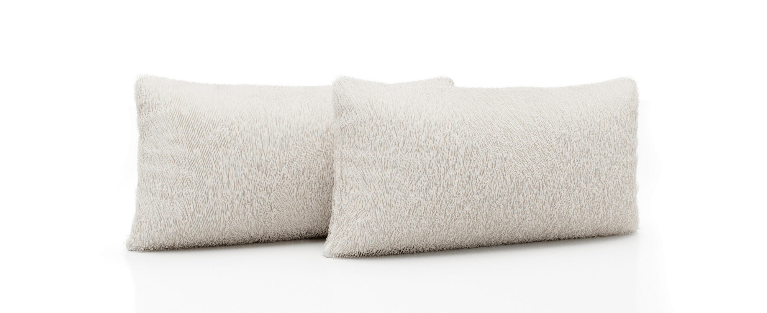 DEKORAČNÍ POLŠTÁŘ 2 KS 52/32 cm - krémová, Moderní, textil (52/32cm) - Esposa