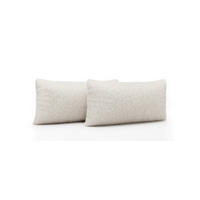 DEKORAČNÍ POLŠTÁŘ 2 KS 52/32 cm - krémová, Moderní, textil (52/32cm) - Esposa