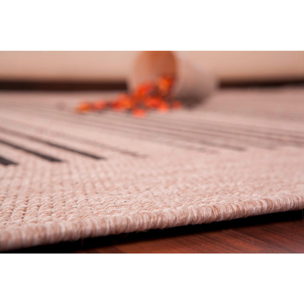 Thumbnail - Xxxl Flachwebeteppich Sweden - Stockholm 526 Silber, Mehrfarbig, Textil, rechteckig, 200x290 cm, pflegeleicht, Teppiche ...