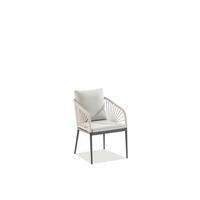GARTENSESSEL - Anthrazit/Beige, Design, Textil/Metall (56/87/63cm)