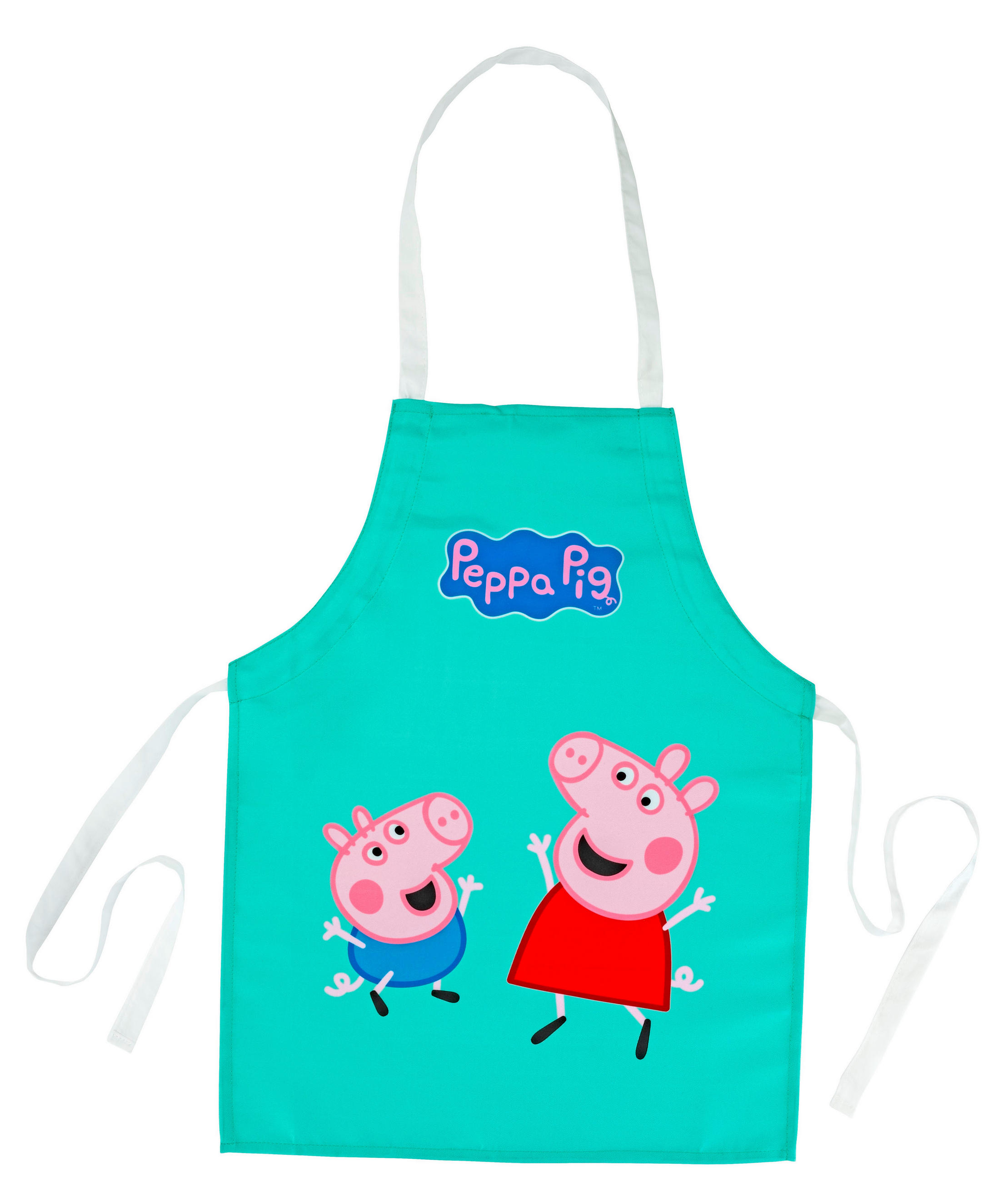 BARNFÖRKLÄDE blå, grön, röd, pink  - röd/pink, Basics, textil/plast (45/60cm) - Dr.Oetker
