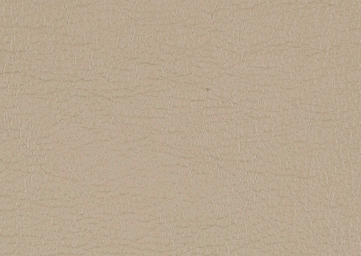 ECKBANK in Holz, Metall, Leder Beige  - Edelstahlfarben/Beige, Design, Leder/Holz (237/162cm) - Ambiente