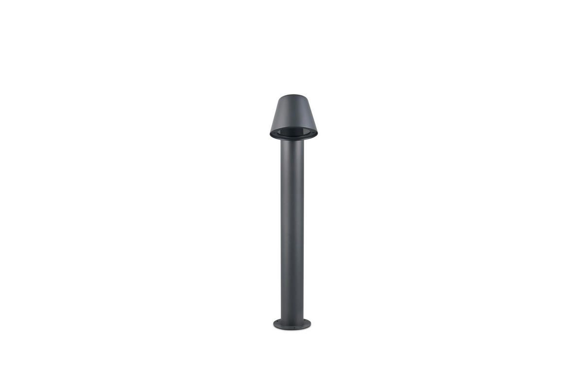 WEGELEUCHTE Beni 11.5/60/20 cm  - Klar/Anthrazit, Design, Glas/Metall (11.5/60/20cm) - Trio Leuchten