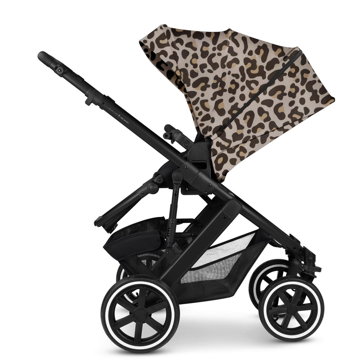 KINDERWAGEN Salsa 5 Air  - Multicolor/Schwarz, Basics, Textil/Metall (63/118/95.5cm) - ABC Design