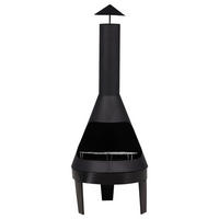 ELDSTAD   - svart, Klassisk, metall (55/152/55cm) - Gardenson