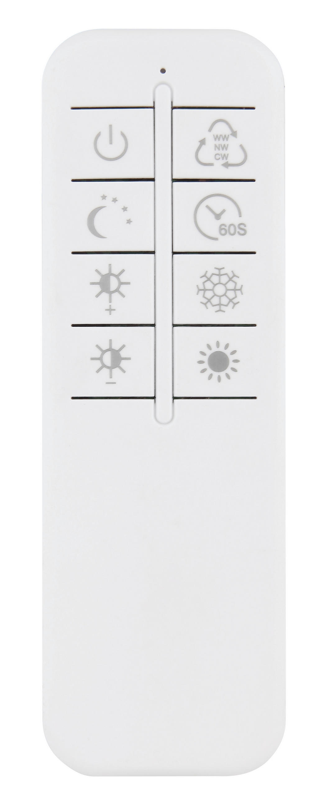 STROPNA LED-SVETILKA   //2700-6500 K/230 V/ - črna/opal, kovina/umetna masa (73,7/51/9,3cm) - Globo