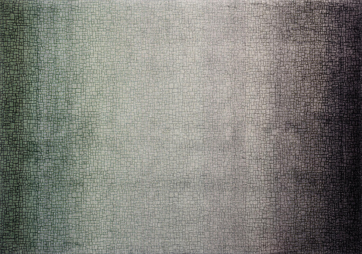 FLACHWEBETEPPICH 140/200 cm Calm Soul Grau  - Grau, Design, Kunststoff/Textil (140/200cm) - wash+dry