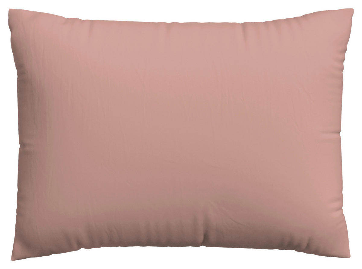 KISSENHÜLLE EASY JERSEY 40/60 cm  - Rosa, Basics, Textil (40/60cm) - Schlafgut