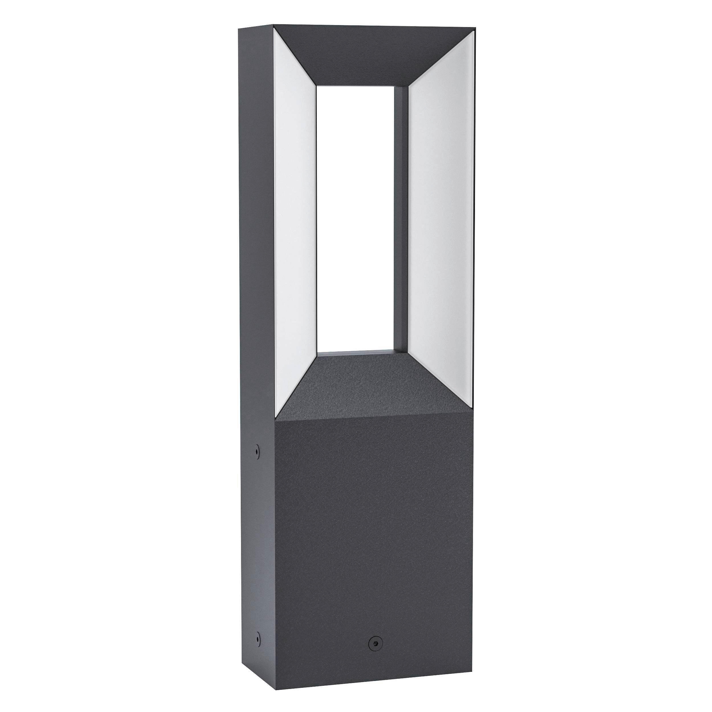 Eglo Pollerleuchte Riforano Schwarz, Weiß 6x34x11 cm