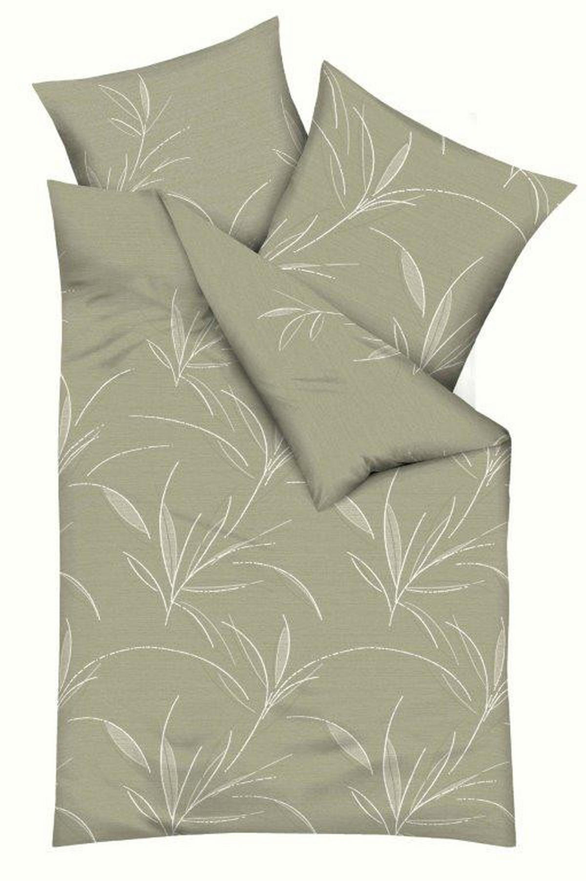 POSTELJINA 140/200 cm  Organic  - Khaki, Konvencionalno, tekstil (140/200cm) - Kaeppel