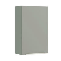 HÄNGESCHRANK 40/64/20 cm  - Schilfgrün/Edelstahlfarben, Trend, Holzwerkstoff/Metall (40/64/20cm) - Held