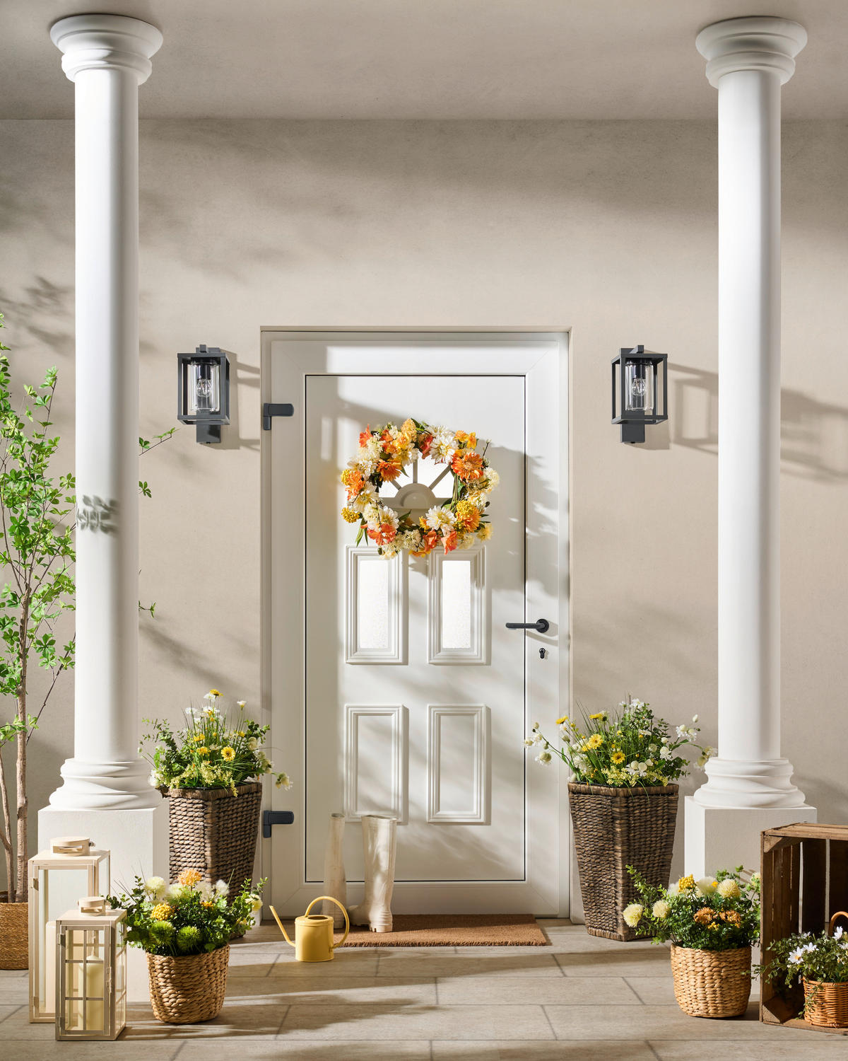 PFLANZTOPF - Dunkelbraun, Lifestyle, Naturmaterialien/Kunststoff (27/27/52cm) - Landscape