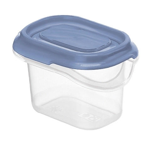 POSUDA ZA ČUVANJE NAMIRNICA 2x0,07l l RONDO - prozirno/plava, Basics, plastika (14,2/0,95/0,55cm) - Rotho