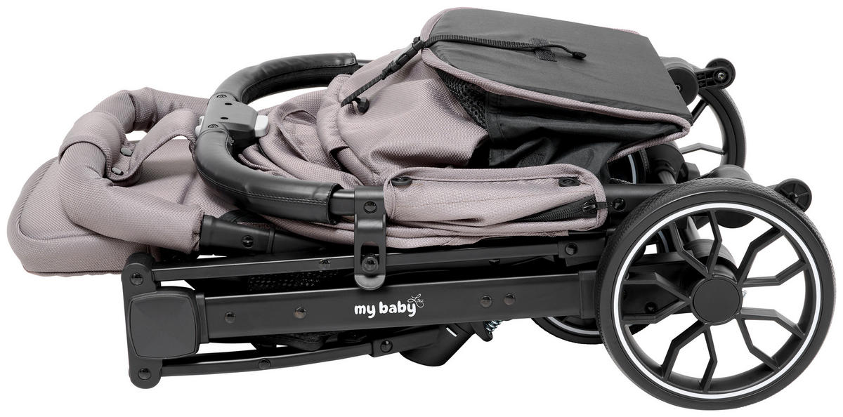 BUGGY Dubai  - Taupe, Basics, Textil/Metall (70/51/103cm) - My Baby Lou