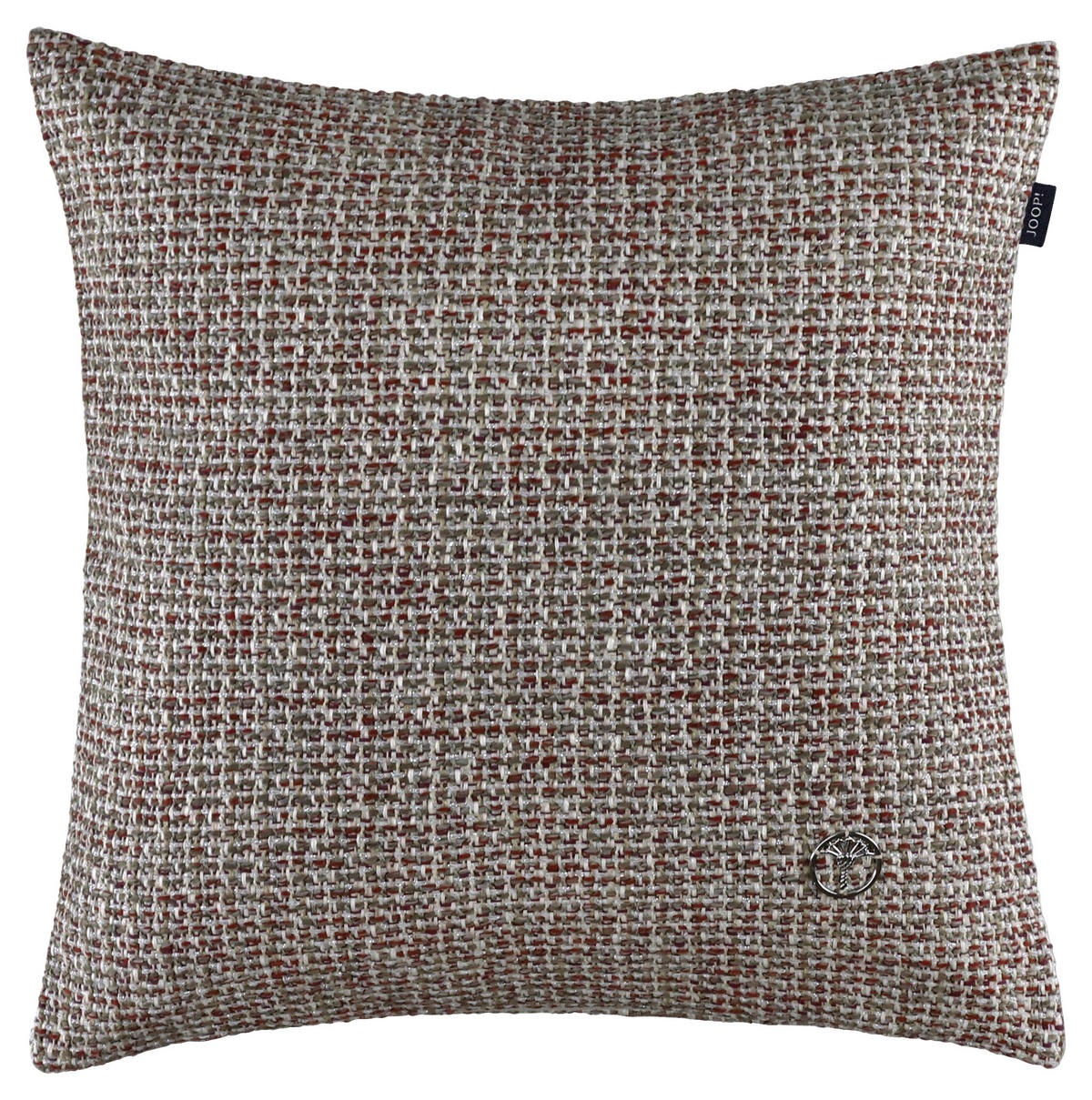 KISSENHÜLLE J! GRAND 40/40 cm  - Beige/Braun, Design, Textil (40/40cm) - Joop!