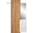 GARDEROBE Eichefarben, Weiß - Eichefarben/Weiß, KONVENTIONELL (115/190/42cm) - Venda