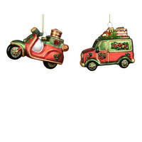 CHRISTBAUMKUGEL  - Multicolor, LIFESTYLE, Glas (12.5/4.4/8.5cm)