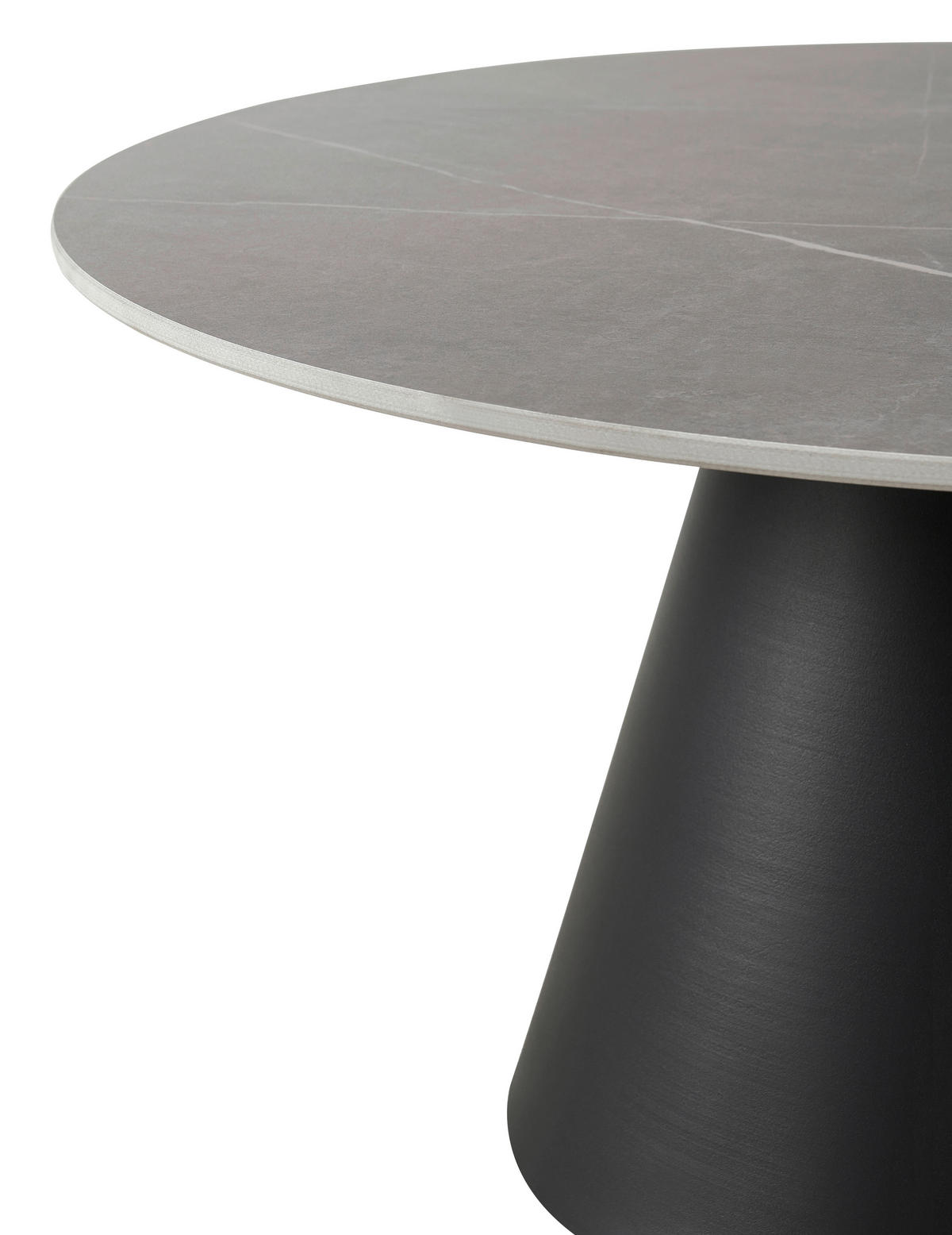 COUCHTISCH in Metall, Keramik 80/80/39 cm  - Schwarz/Grau, Design, Keramik/Metall (80/80/39cm) - MID.YOU