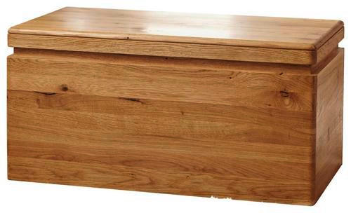 TRUHE in Holz 80/40/40 cm  - Eichefarben, Design, Holz (80/40/40cm) - Livetastic